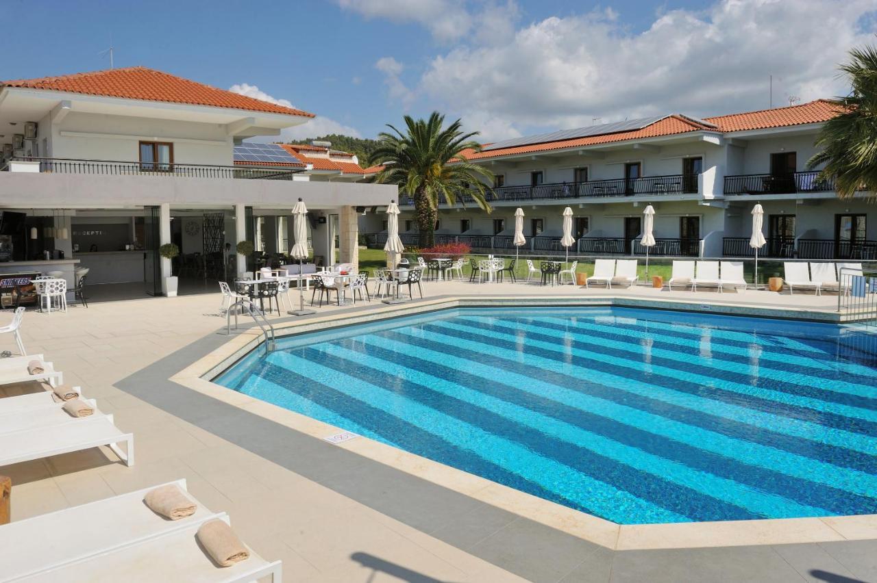 Aristotelis Hotel Fourka Exterior foto